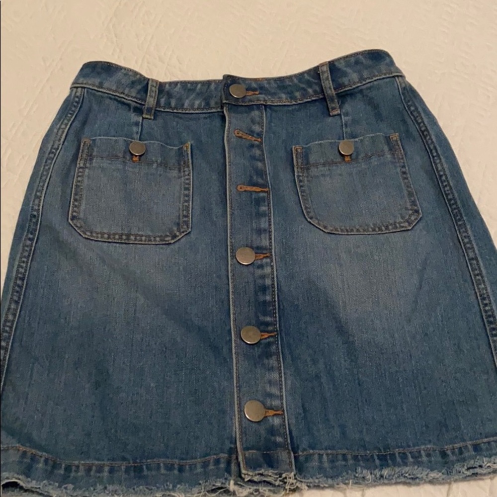 Loft Denim Skirt